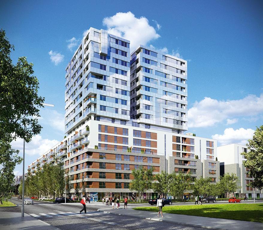 Platinum Towers Apartments Warsaw Exterior photo